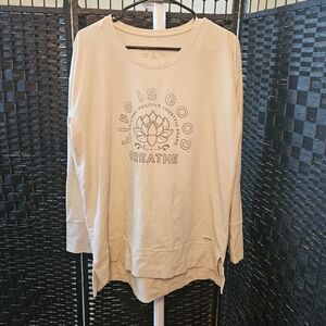 Life Is Good Crusher Flex Lotus Long Sleeve Sweatshirt
